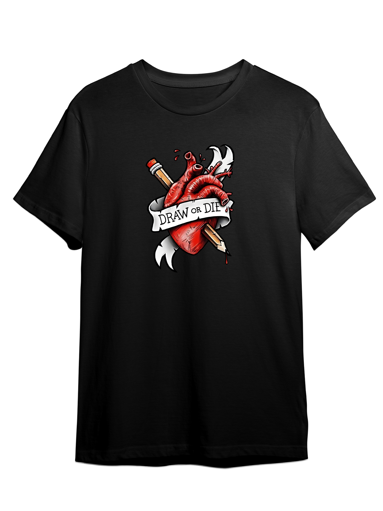 

Футболка унисекс СувенирShop Draw or die/Рисуй или умри/Художник 1 черная XS, Черный, "Draw or die/Рисуй или умри/Художник" 1