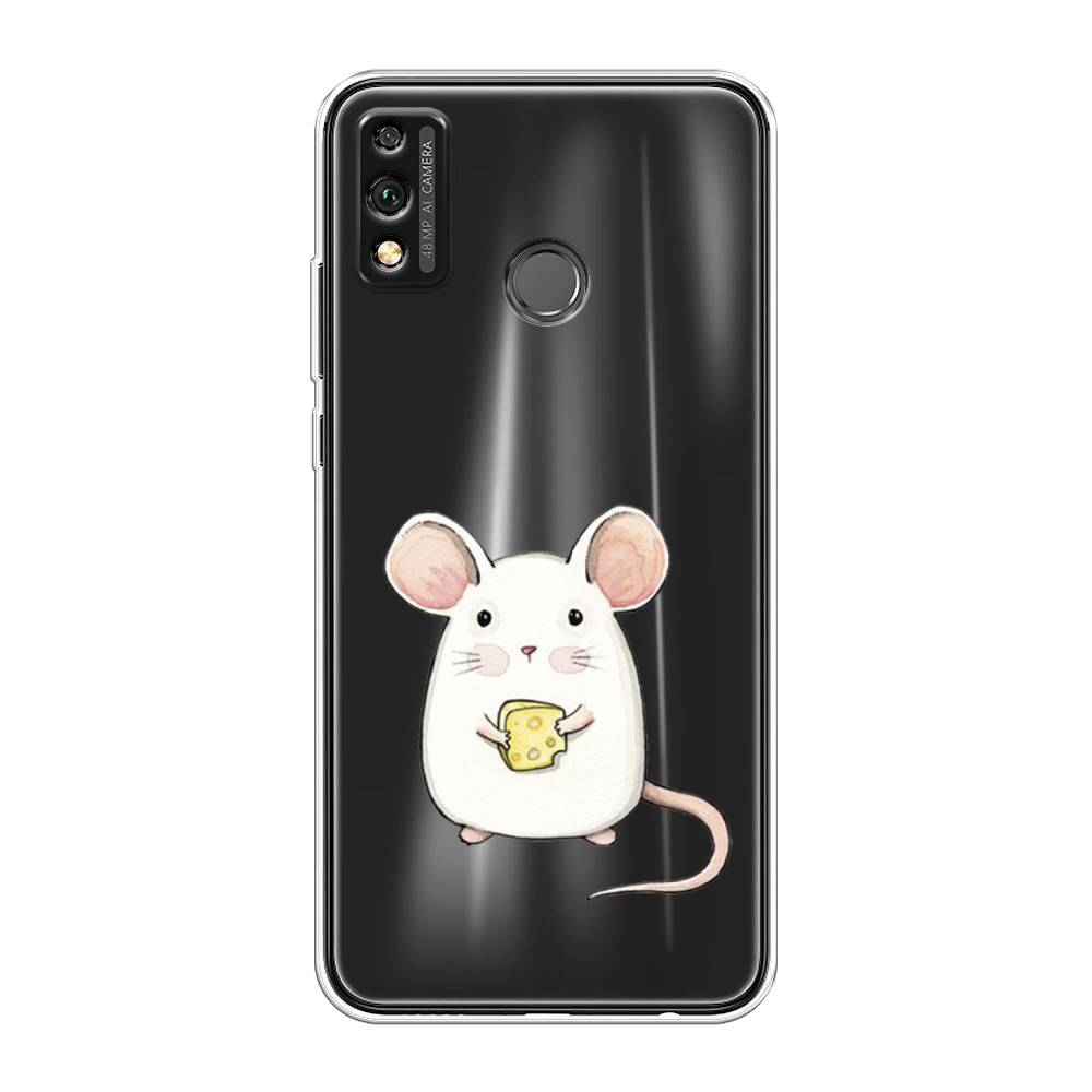 

Чехол Awog на Honor 9X Lite "Мышка", Белый;розовый;прозрачный, 6104250-1
