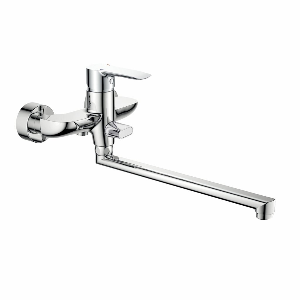 

Смеситель для ванны, Gota Rocio, Merida, с картриджем, хром, 044710-GOTA, Серебристый