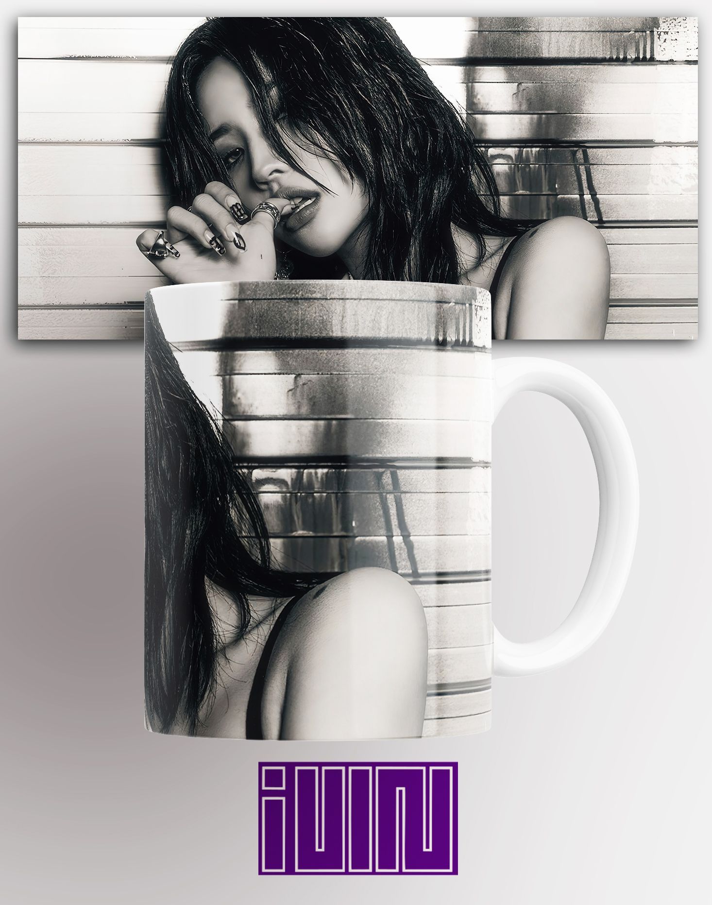 

Кружка с принтом Айдл к-поп Idle K-POP соён музыка 330 мл