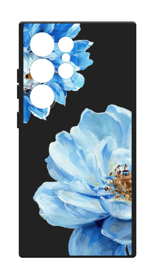 

Чехол Awog на Samsung Galaxy S24 Ultra / Самсунг S24 Ultra "Голубые клематисы", Голубой, 2109252-1