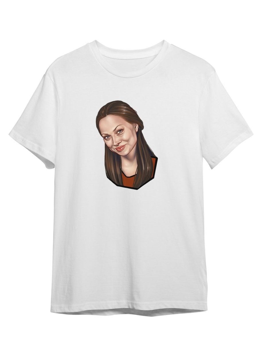 

Футболка унисекс СувенирShop Сериал Универ/Кристина/Самбурская 2 белая 5XL, "Сериал Универ/Кристина/Самбурская" 2