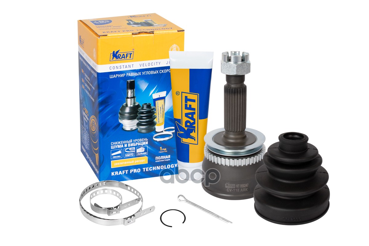 

Шрус Наружный Hyundai Coupe (01-09), Elantra (00-06) Oberkraft Kraft Kt059247 Kraft арт. K