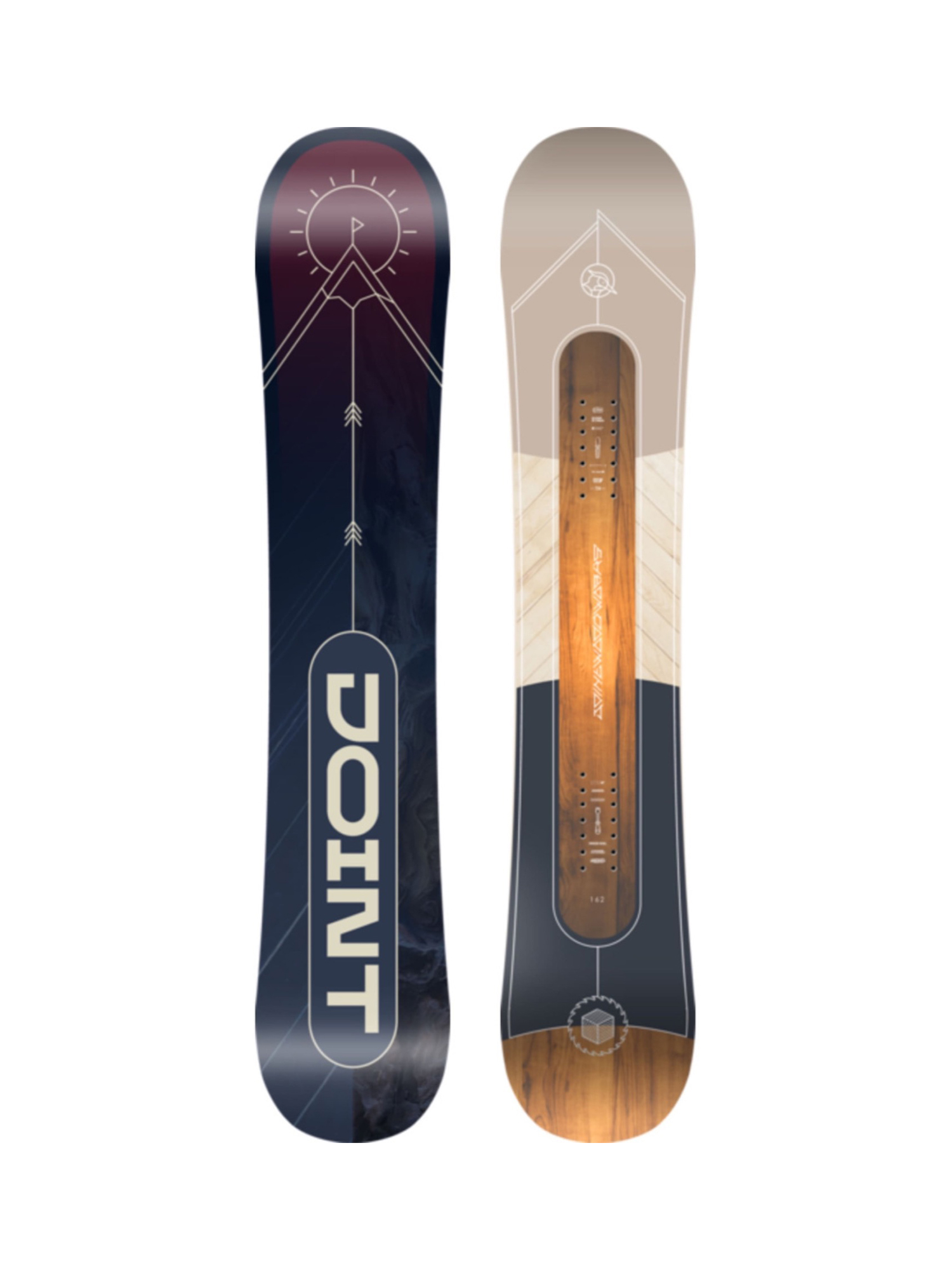 

Сноуборд Joint Woodworks 2022-23 (См:160W), Woodworks