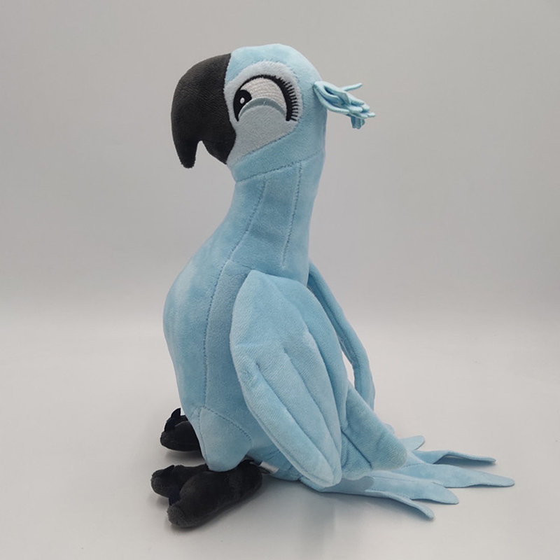 Мягкая игрушка IQchina Попугай Жемчужинка из м/ф Рио 30 см