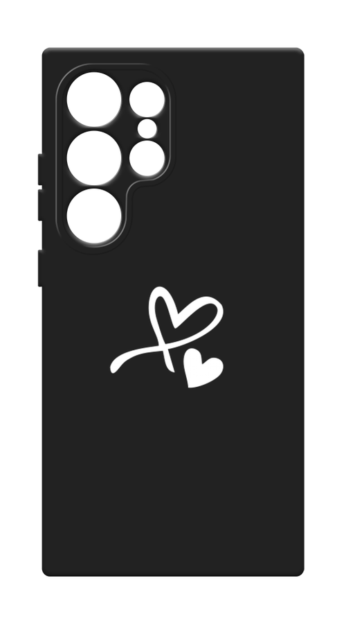 

Чехол Awog на Samsung Galaxy S24 Ultra / Самсунг S24 Ultra "Сердечко минимализм", Белый, 2109252-1