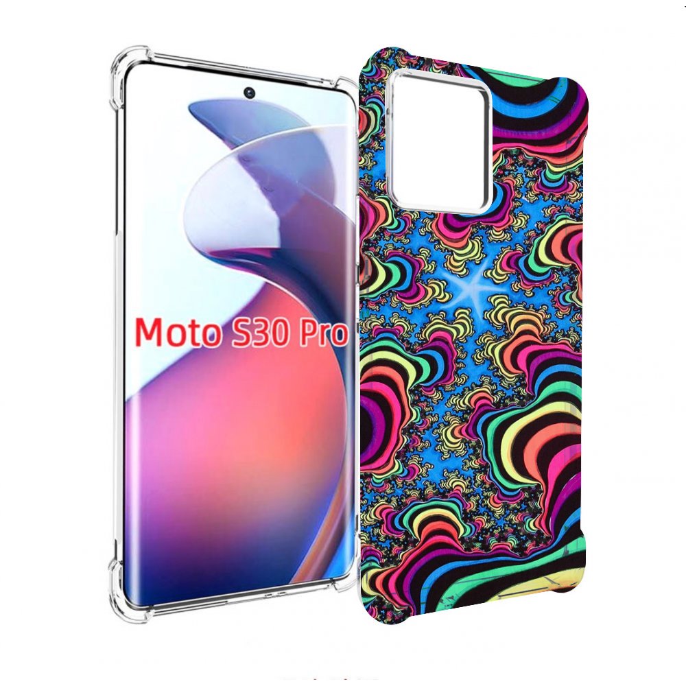 

Чехол MyPads щупальца иллюзия для Motorola Moto S30 Pro, Прозрачный, Tocco