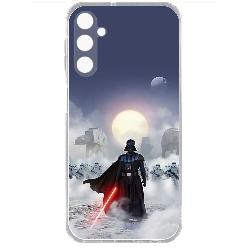 

Чехол-накладка Clear Case Звездные Войны. Дарт Вейдер для Samsung Galaxy A24 (A245), Прозрачный