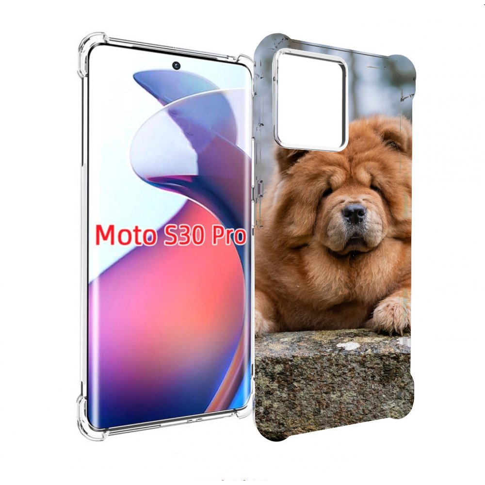

Чехол MyPads чау чау для Motorola Moto S30 Pro, Прозрачный, Tocco