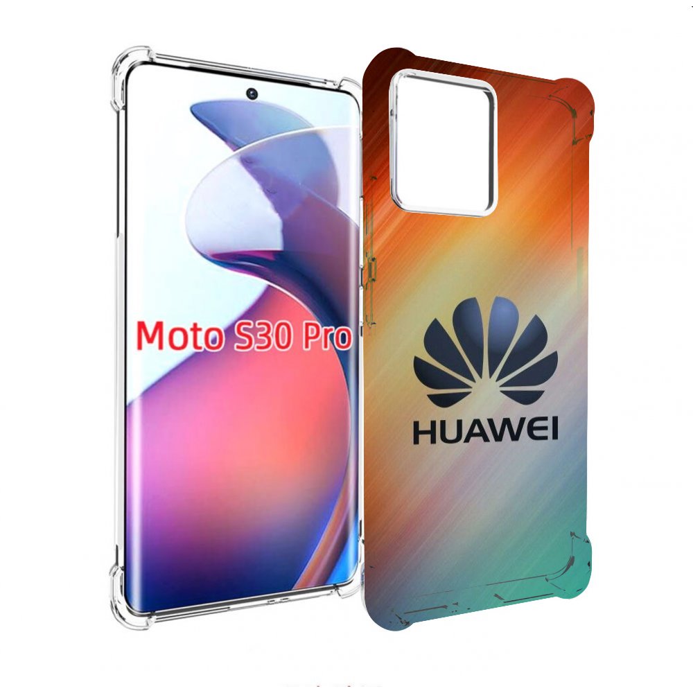 

Чехол MyPads хуавей на фоне сияния для Motorola Moto S30 Pro, Прозрачный, Tocco