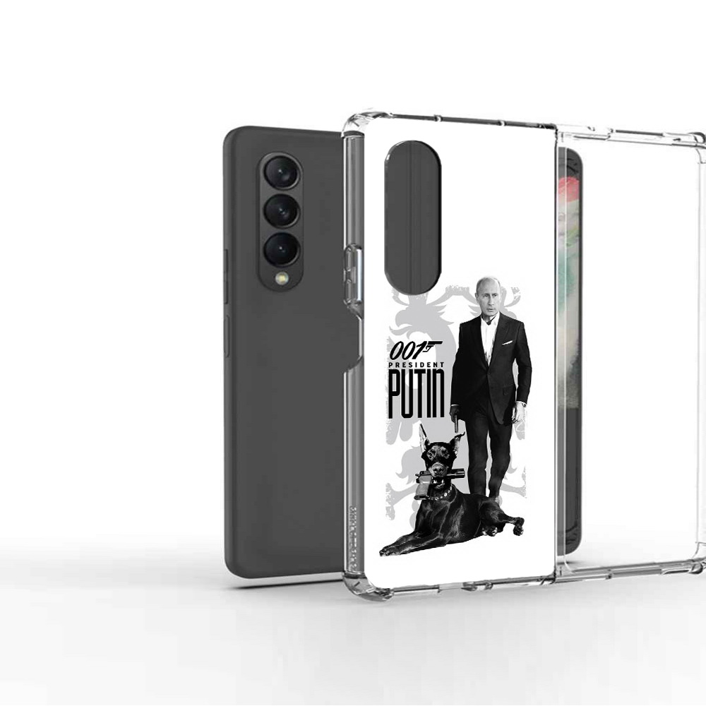 

Чехол MyPads Tocco для Samsung Galaxy Z Fold 3 001, Прозрачный, Tocco