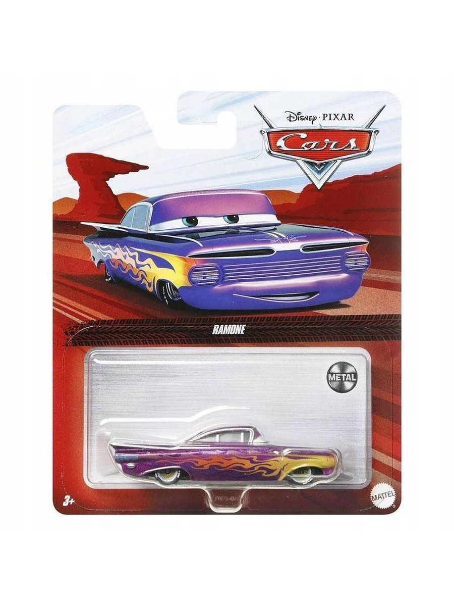 Машинка DISNEY PIXAR Cars Mattel Тачки RAMONE DXV29-FXB73 машинка mattel disney pixar cars ли ревкинс базовая dxv29 flm14