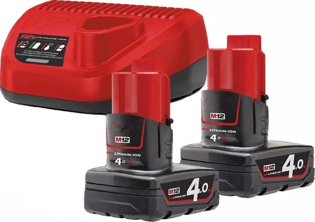 Оригинальная аккумуляторная батарея Milwaukee M12 12V 4.0Ah 43Wh