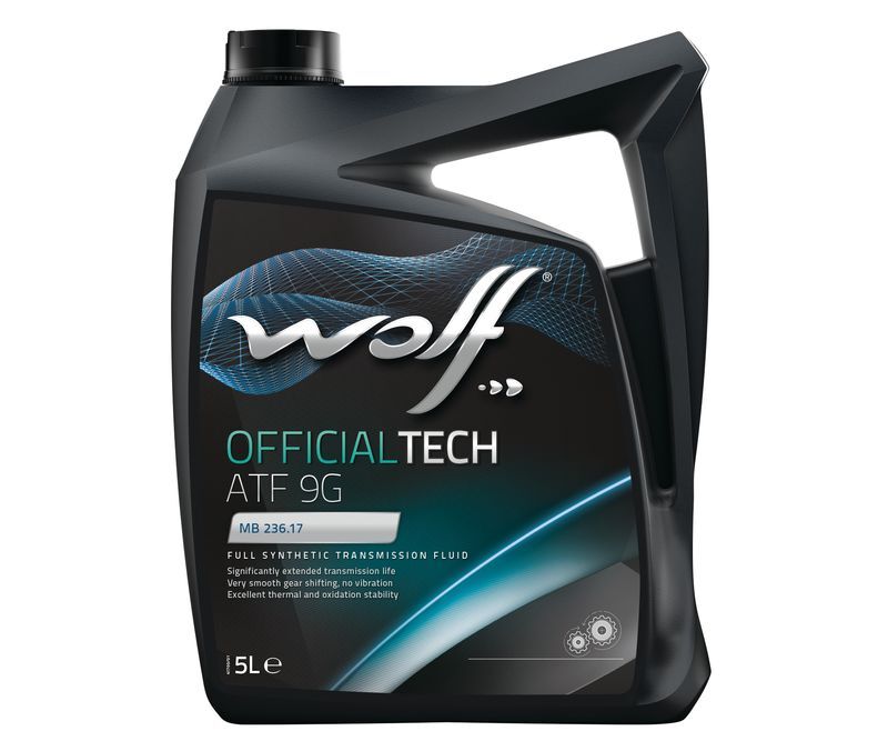 фото Масло трансмиссионное wolf officialtech atf 9g 5 л