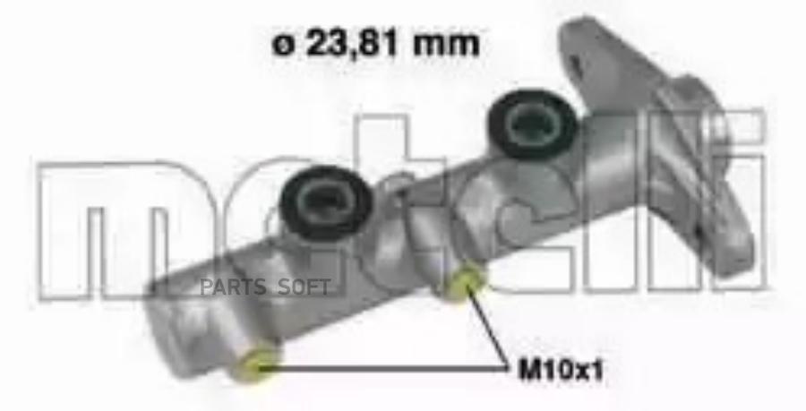

Главный Тормозной Цилиндр METELLI 050586