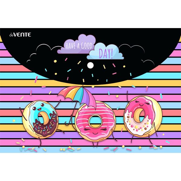 

Папка-конверт А4 deVente Have a good day разноцветная