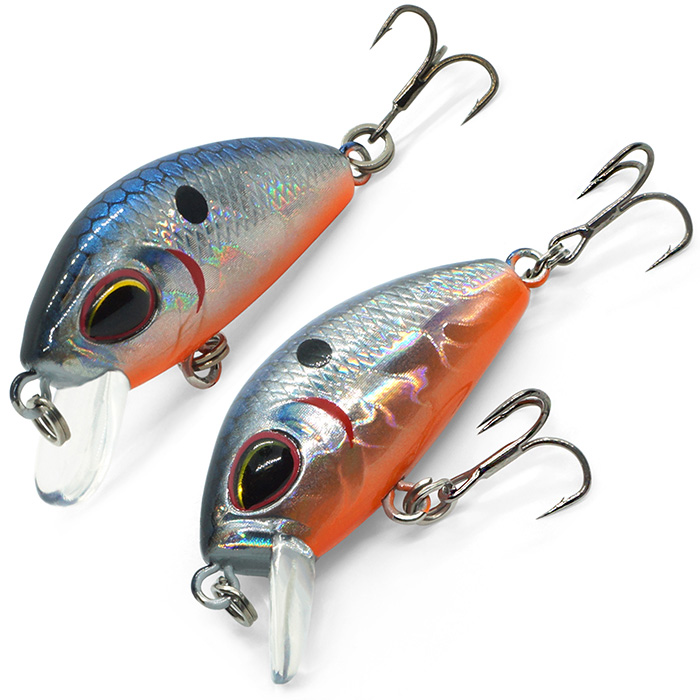 

Воблер Kosadaka L-MINNOW xs 33S тонущий, 33мм, 3.1г, цв.GTC, Разноцветный