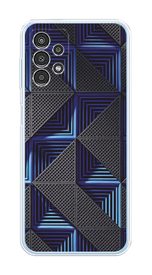 

Чехол на Samsung Galaxy A13 4G "IBM", Серый;синий, 2104850-3