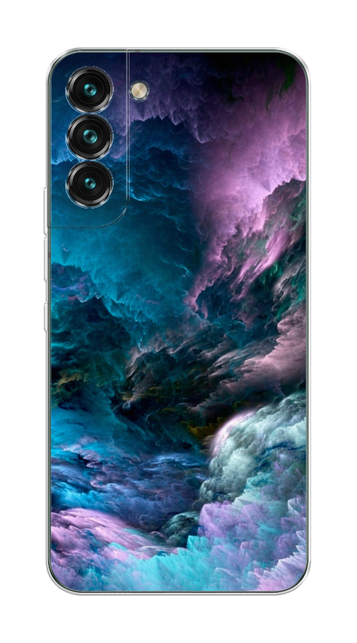 

Чехол на Samsung Galaxy S22 Plus "Загадочное небо", Синий;фиолетовый, 2103950-2