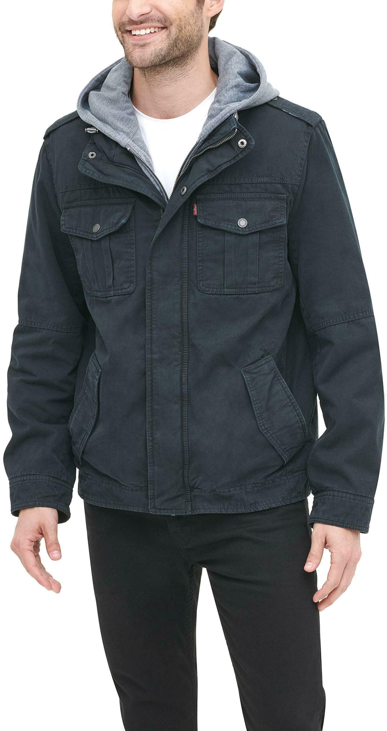 Куртка мужская Levi's LM8RC364-NVY синяя XL