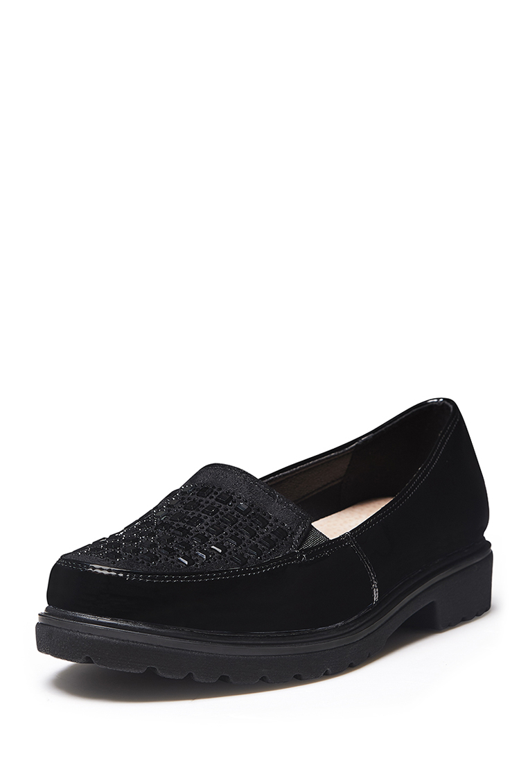 

Лоферы женские T.Taccardi 43855 черные 36 RU, Черный, 43855