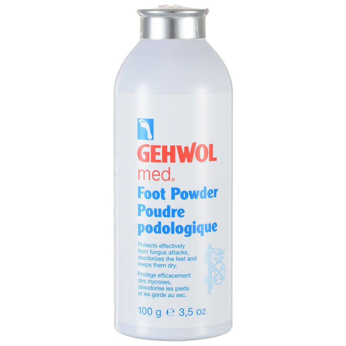 Пудра для ног Gehwol Med Foot Powder, 100 г granny s stinky foot powder grans remedy removes the smell of sweat from the feet and removes the smell of the feet