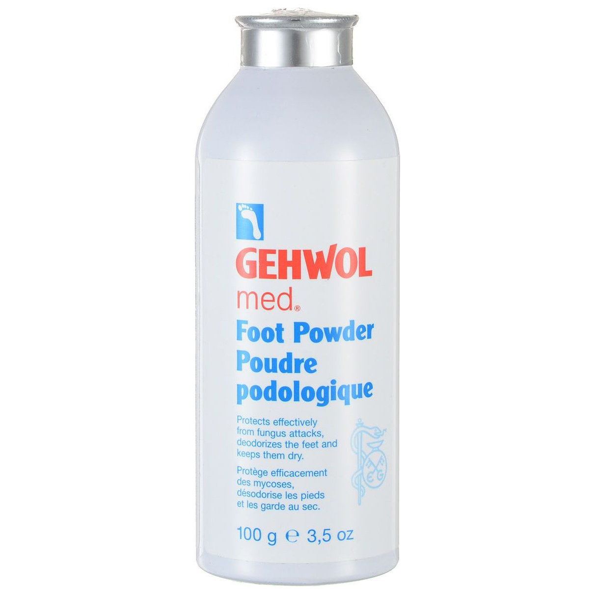 Пудра для ног Gehwol Med Foot Powder, 100 г 5 дней пудра д стоп 120г