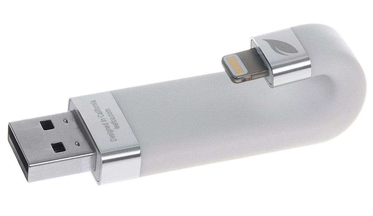 фото Флешка leef ibridge3 32 гб white (lib000ww032ap)