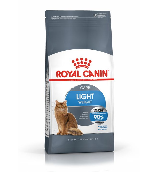 фото Сухой корм для кошек royal canin light weight care , домашняя птица, 1.5кг