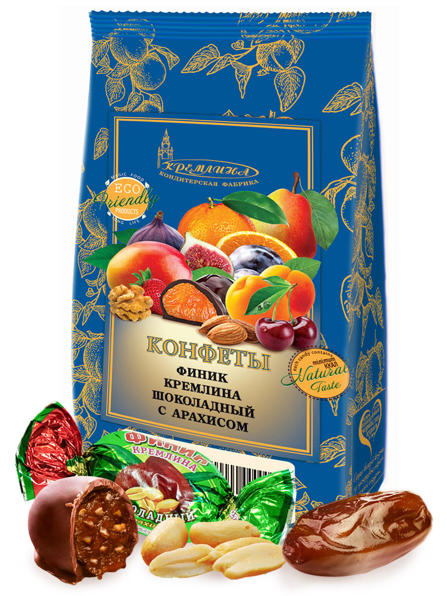 

Финик Кремлина шоколадный с арахисом 190 г