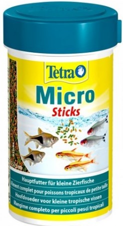 фото Корм для мелких тропических рыб tetra micro sticks, палочки, 100 мл