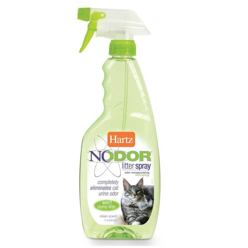 Уничтожитель запаха Hartz Nodor Litter Spray, без ароматизатора, 503мл