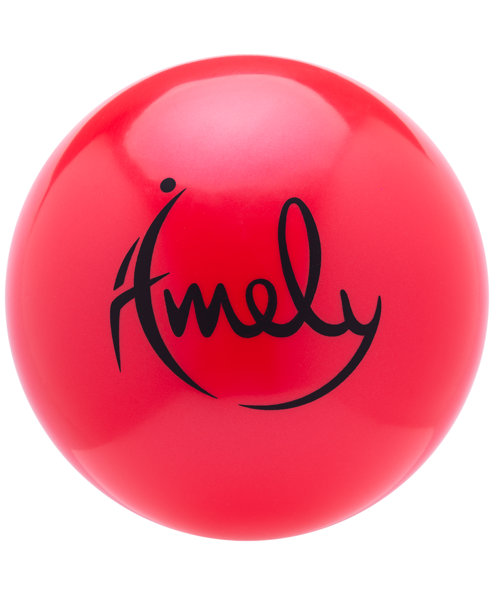 

Мяч Amely AGB-201 красный, 15 см, AGB-201