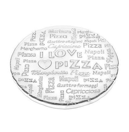 

Тарелка I LOVE PIZZA 32,5см, прозрачный