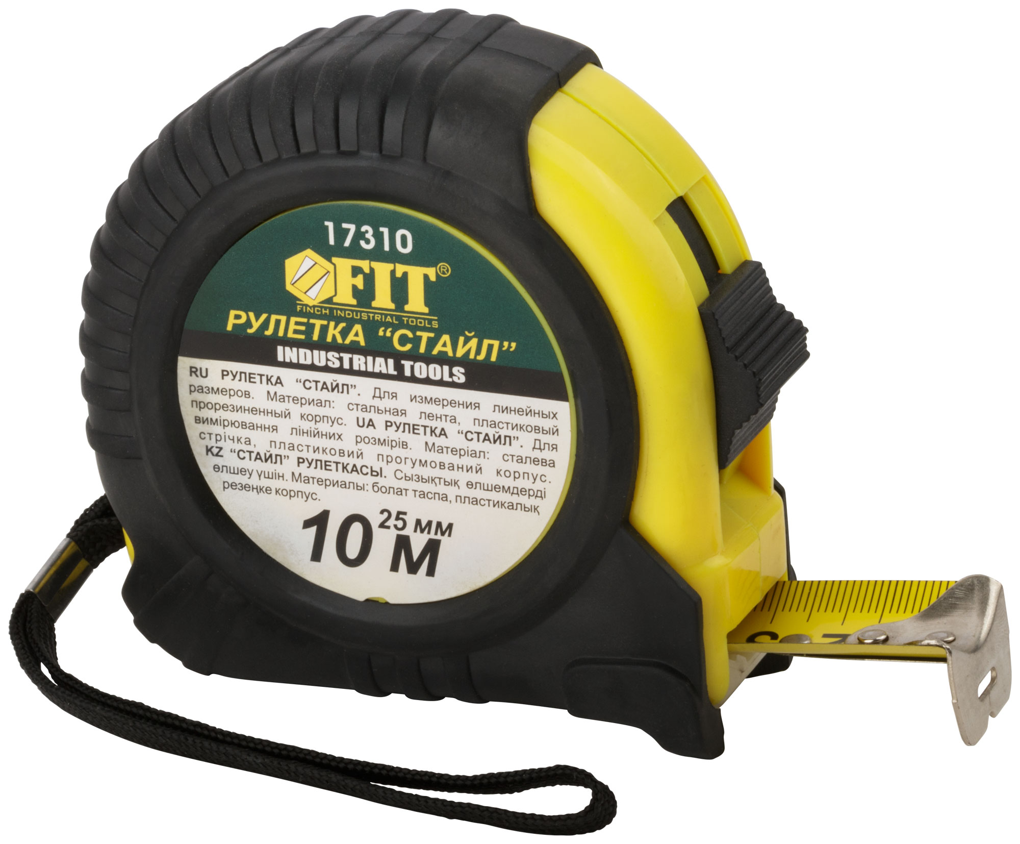 

Рулетка "Стайл" 10 м x 25 мм FIT 17310