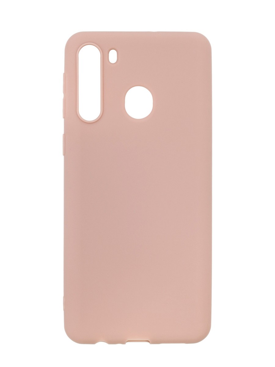 фото Чехол zibelino soft matte для samsung galaxy a21 (a215) dusty pink