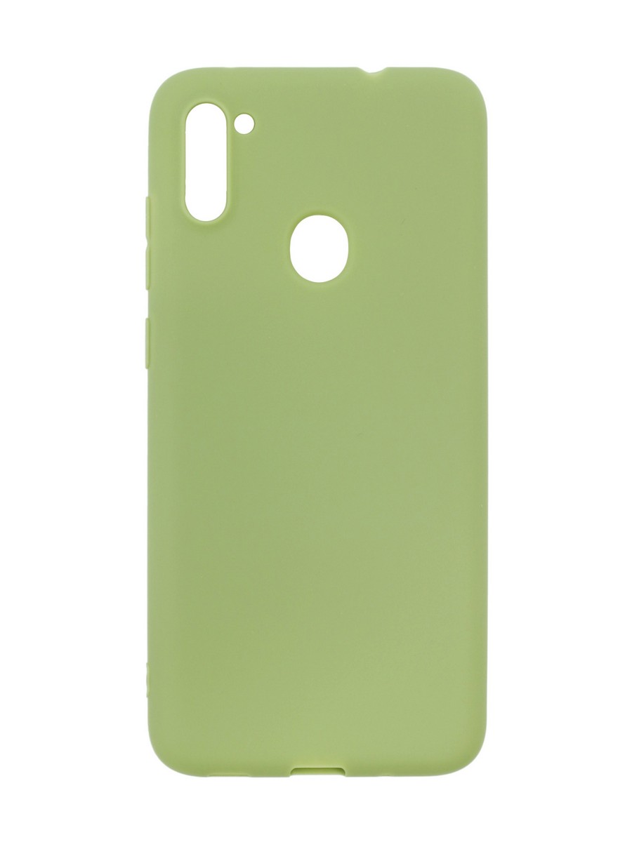 фото Чехол zibelino soft matte для samsung galaxy a11/ galaxy m11 (a115/m115) olive