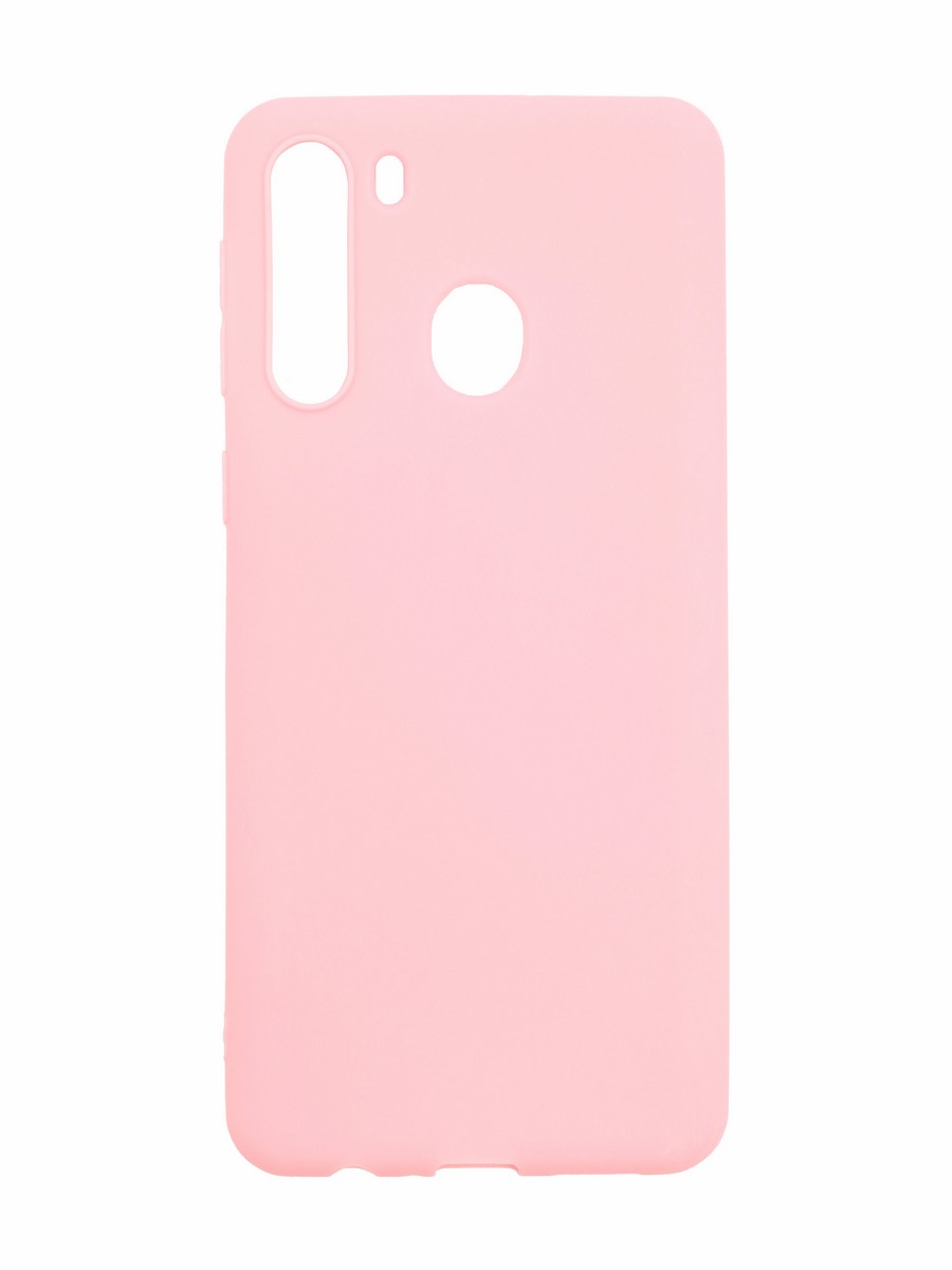 фото Чехол zibelino soft matte для samsung galaxy a21 (a215) pink