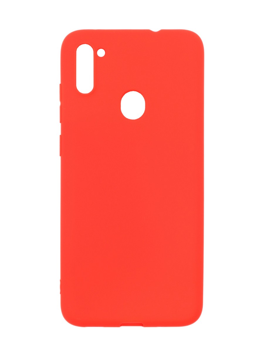 фото Чехол zibelino soft matte для samsung galaxy a11/ galaxy m11 (a115/m115) red