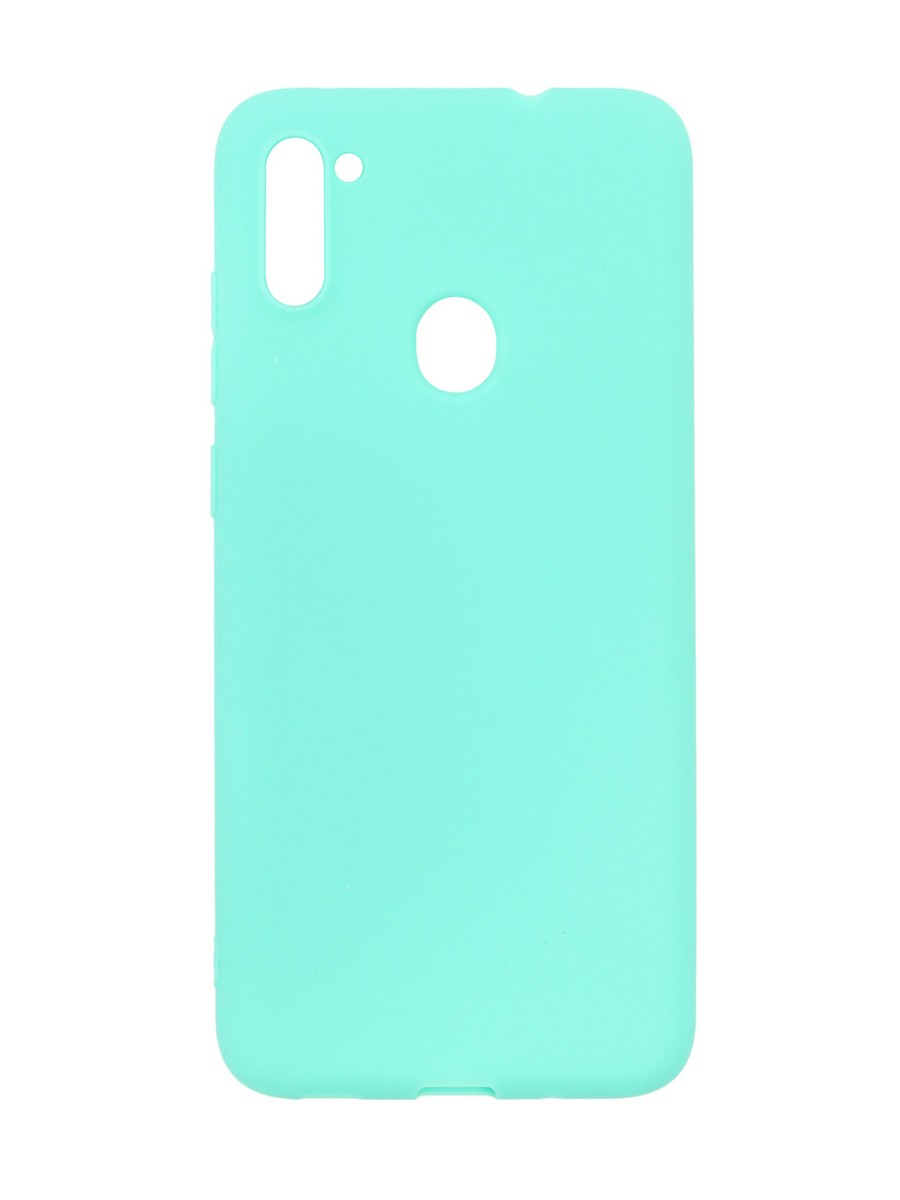 фото Чехол zibelino soft matte для samsung galaxy a11/ galaxy m11 (a115/m115) turquoise