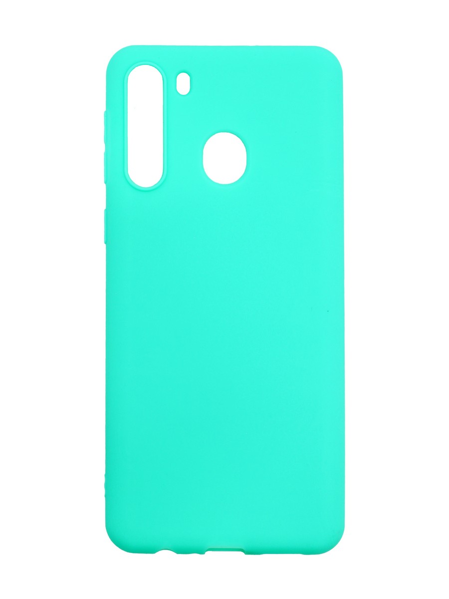 фото Чехол zibelino soft matte для samsung galaxy a21 (a215) turquoise