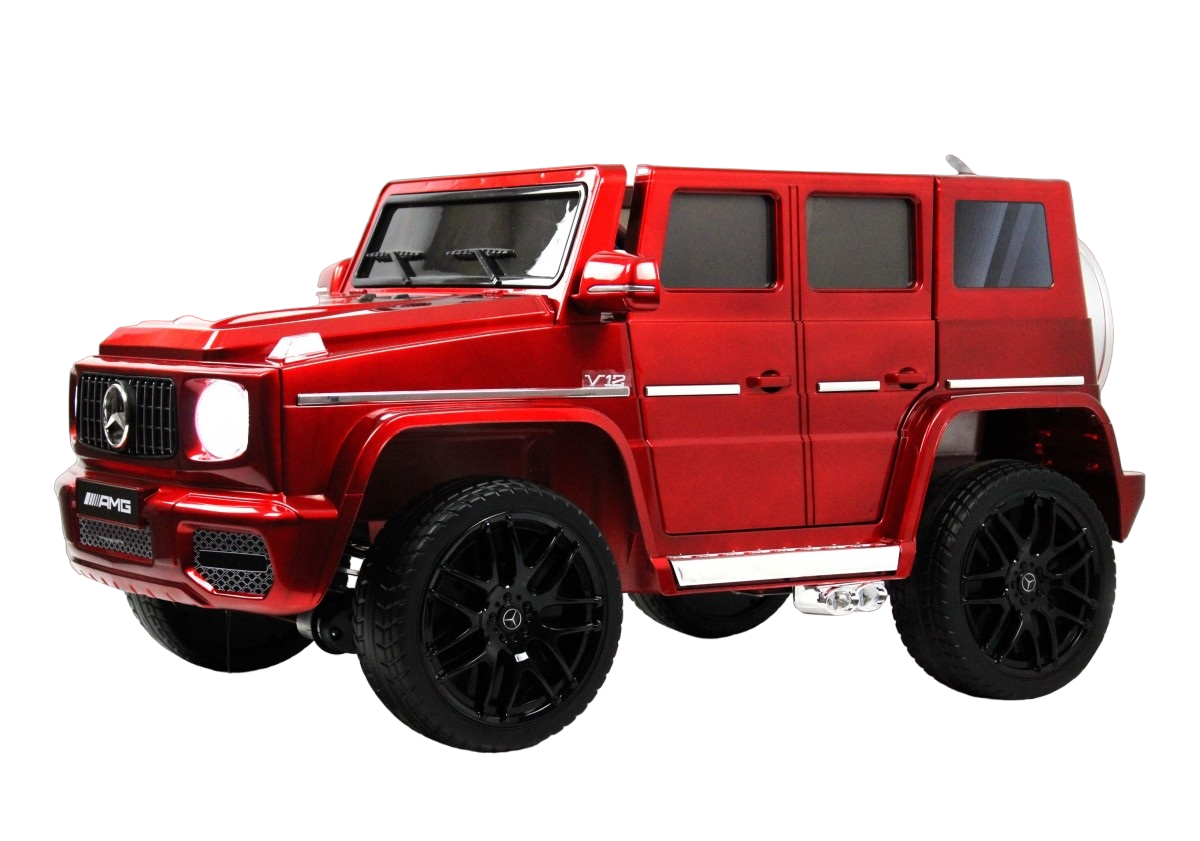 

RiverToys Детский электромобиль Mercedes-Benz G65 (E111EE) красный глянец