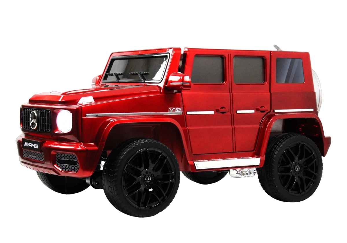 RiverToys Детский электромобиль Mercedes-Benz G65 (E111EE) красный глянец