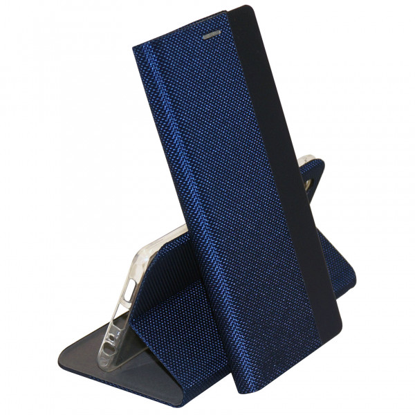 фото Чехол fabric book для iphone xr (6.1") blue epik