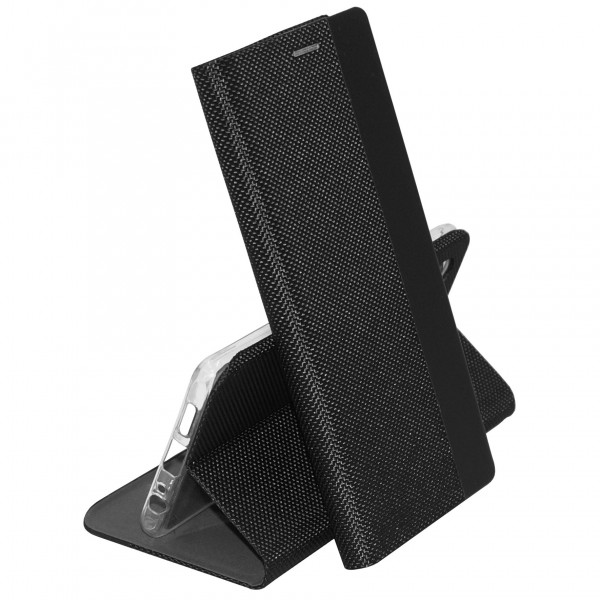 фото Чехол fabric book для iphone 11 (6.1") black epik