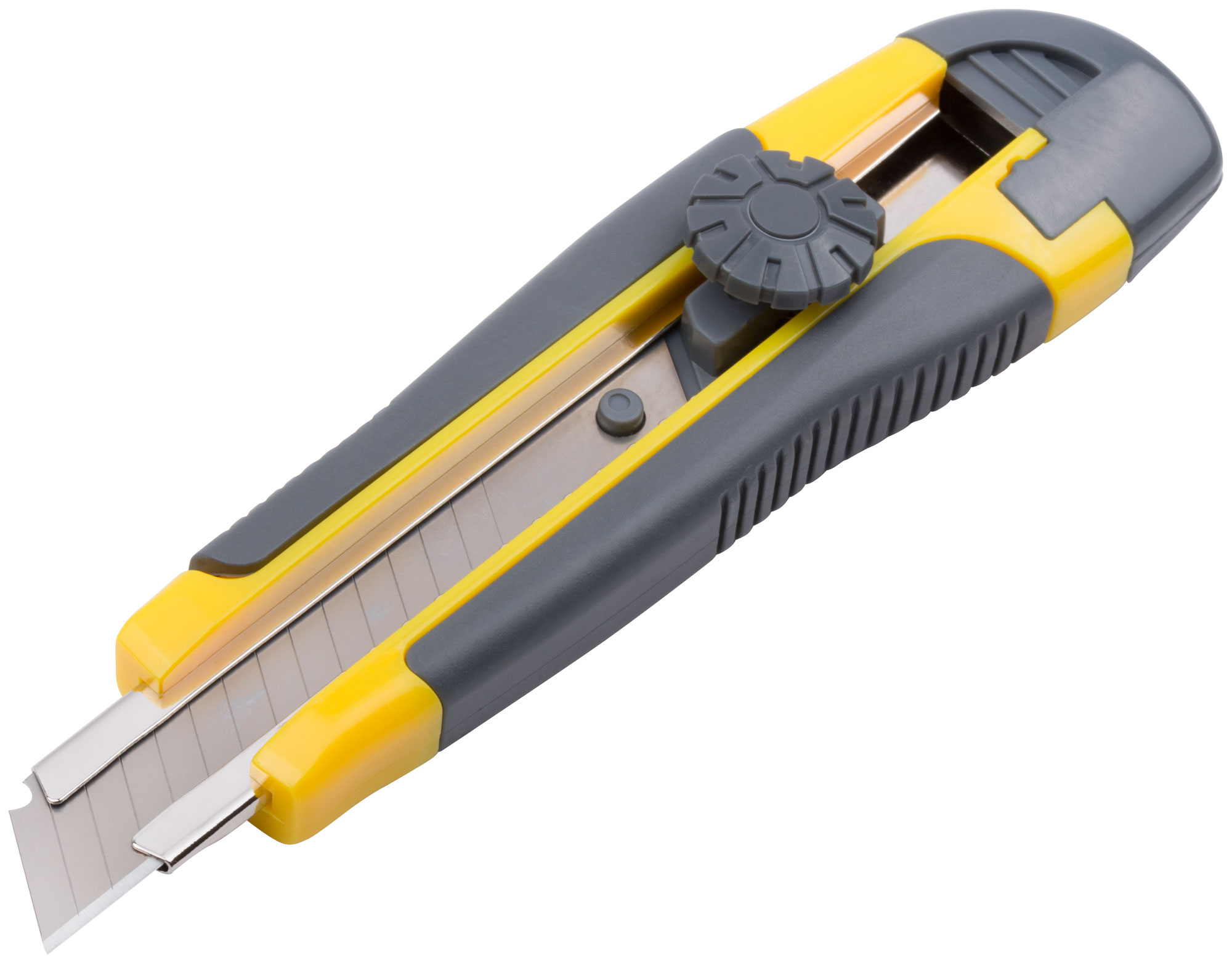 Нож канцелярский 18 мм усиленный FIT 10255 технический нож лезвие 18мм двухкомпонентный корпус металлическая направляющая фиксатор кобальт 242 151