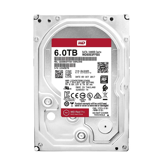 фото Жесткий диск wd red pro wd6003ffbx wdc