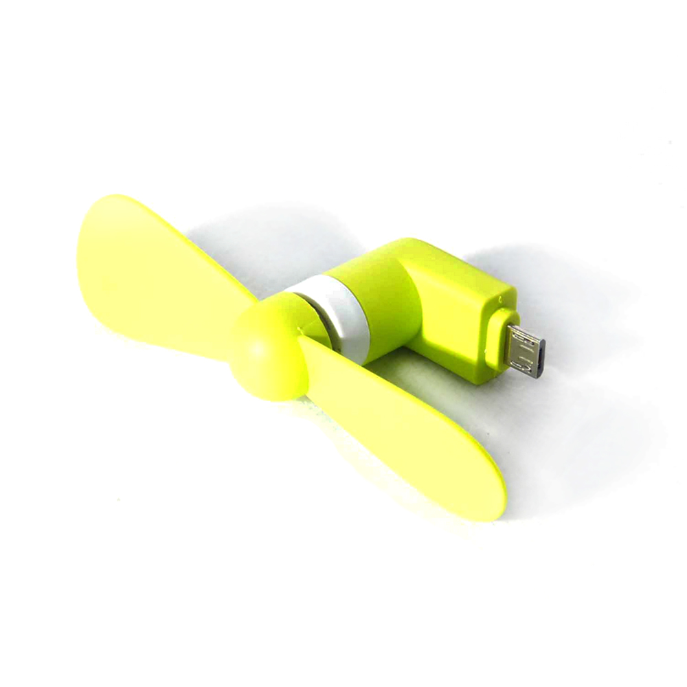 

Вентилятор USB Espada для устройств с micro USB, Желтый