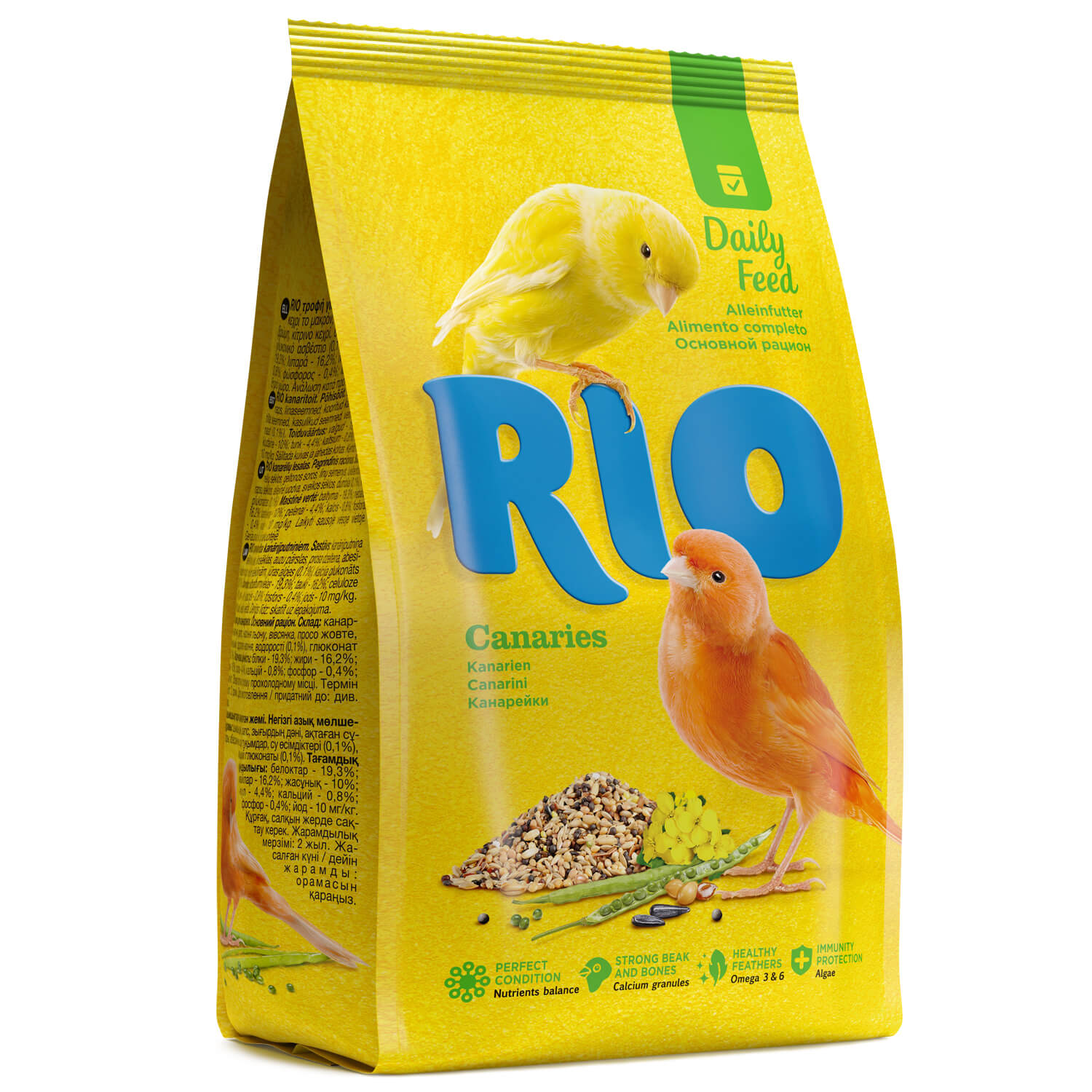 

Сухой корм для канареек RIO, 500 г, корм для канареек для проращивания, 500г