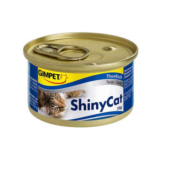 

Консервы для кошек GimCat ShinyCat Filet, тунец, 70г, ShinyCat Filet
